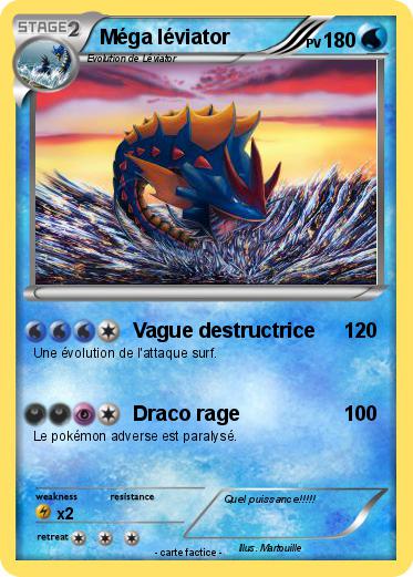 Pokemon Méga léviator