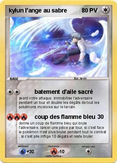 Pokemon kylun l'ange au sabre