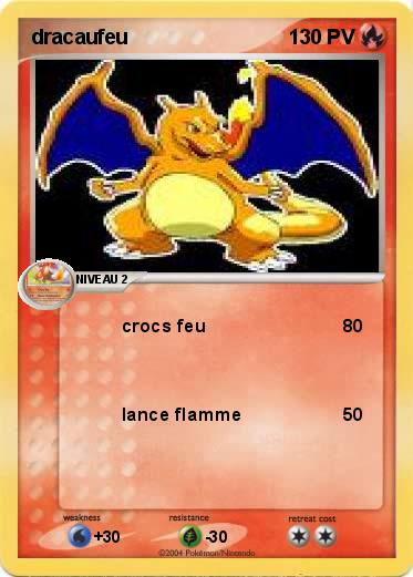 Pokemon dracaufeu