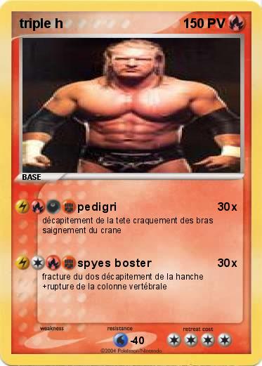 Pokemon triple h