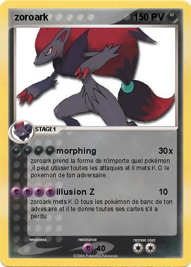 Pokemon zoroark