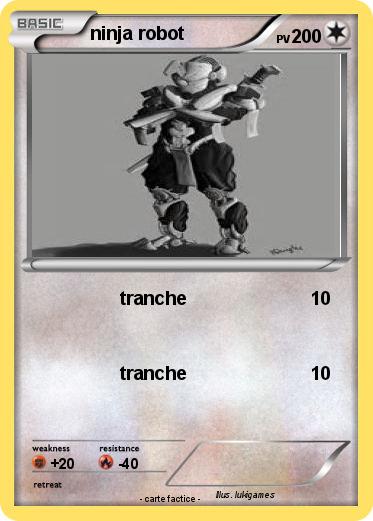 Pokemon ninja robot