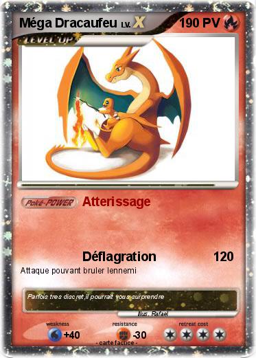 Pokemon Méga Dracaufeu