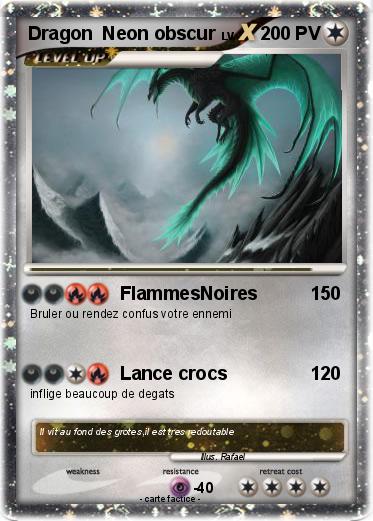 Pokemon Dragon  Neon obscur