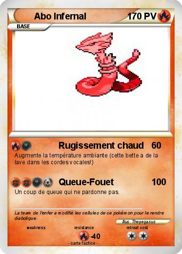 Pokemon Abo Infernal