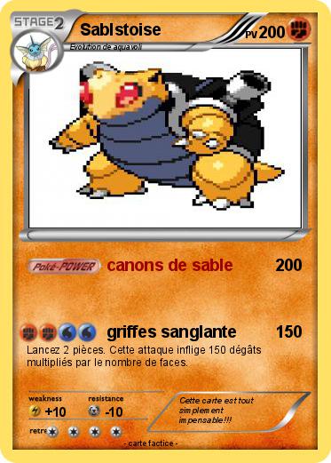 Pokemon Sablstoise