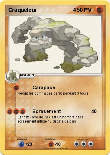 Pokemon Craqueleur                        4