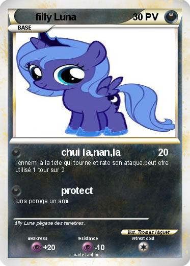 Pokemon filly Luna