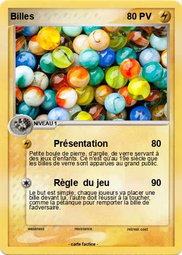 Pokemon Billes