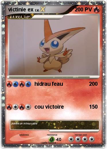 Pokemon victinie ex