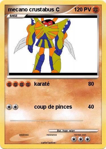 Pokemon mecano crustabus C