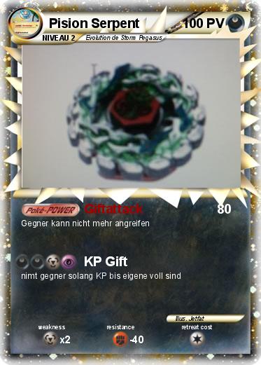 Pokemon Pision Serpent