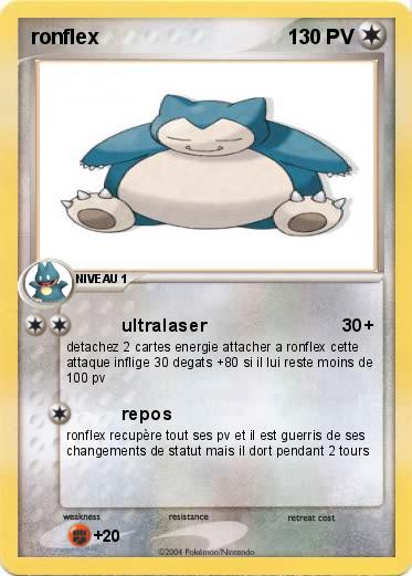 Pokemon ronflex