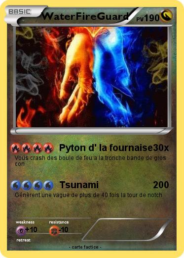 Pokemon WaterFireGuard