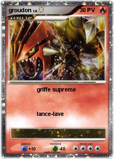 Pokemon groudon