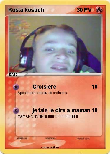 Pokemon Kosta kostich