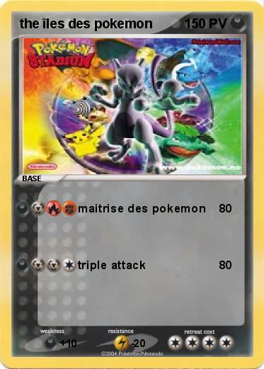 Pokemon the îles des pokemon