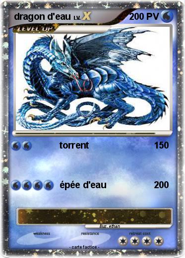 Pokemon dragon d'eau