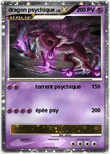 Pokemon dragon psychique