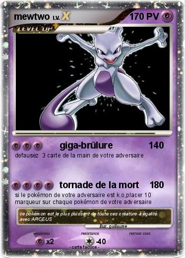 Pokemon mewtwo