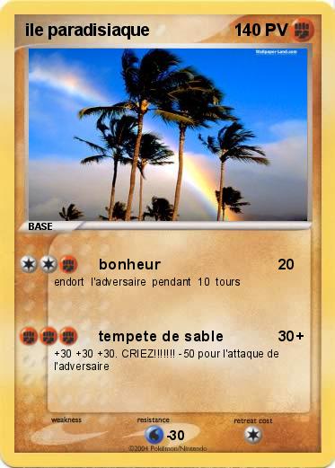 Pokemon ile paradisiaque