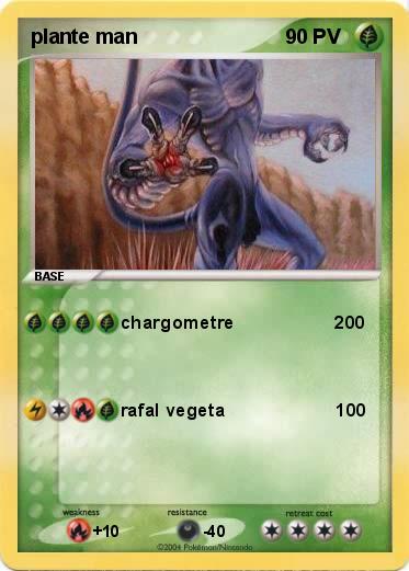 Pokemon plante man