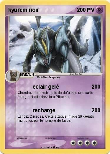 Pokemon kyurem noir