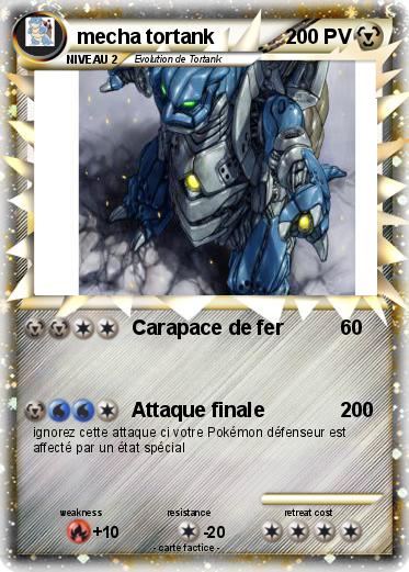 Pokemon mecha tortank