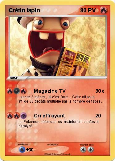 Pokemon Crétin lapin