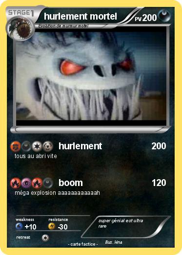 Pokemon hurlement mortel