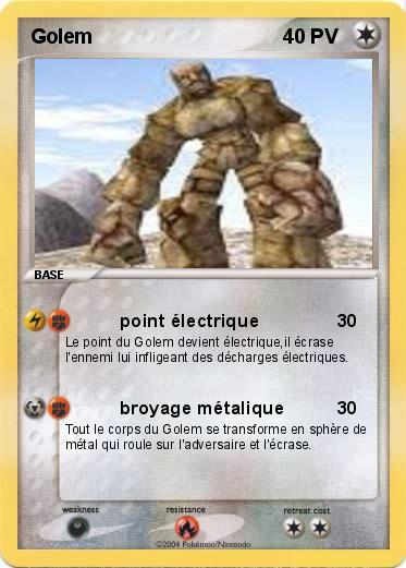Pokemon Golem