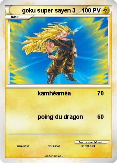Pokemon goku super sayen 3
