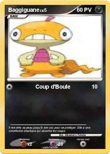 Pokemon Baggiguane