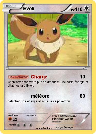 Pokemon Évoli