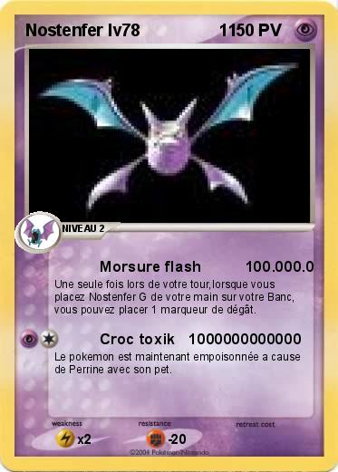 Pokemon Nostenfer lv78                 11