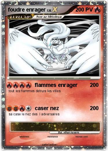 Pokemon foudre enrager