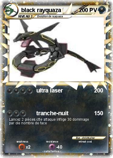 Pokemon black rayquaza