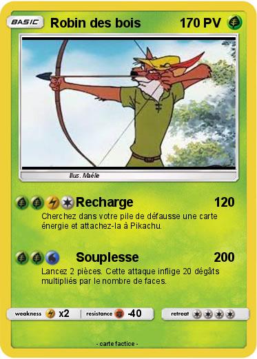 Pokemon Robin des bois