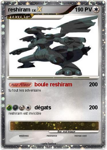 Pokemon reshiram