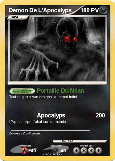 Pokemon Demon De L'Apocalyps