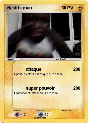 Pokemon elektrik man