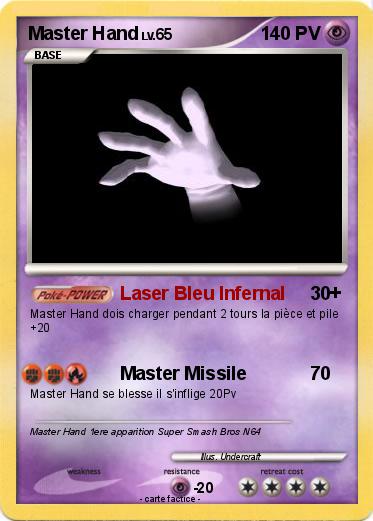 Pokemon Master Hand