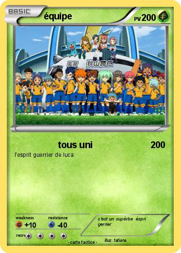 Pokemon équipe