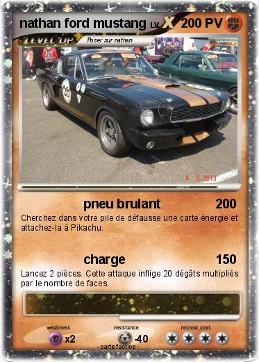 Pokemon nathan ford mustang
