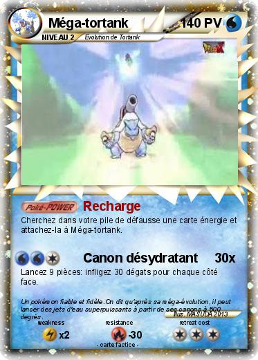 Pokemon Méga-tortank