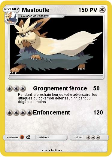 Pokemon Mastoufle