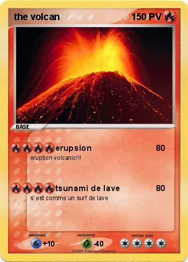 Pokemon the volcan