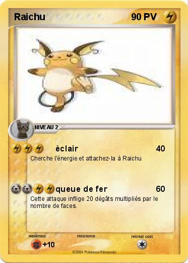 Pokemon Raichu