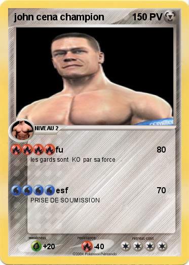 Pokemon john cena champion