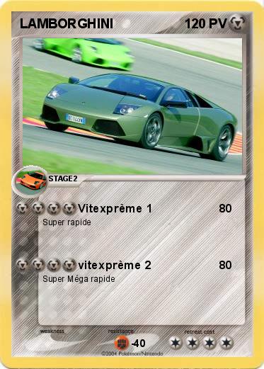 Pokemon LAMBORGHINI